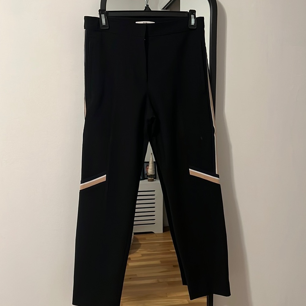 Tibi pants with stripes down side